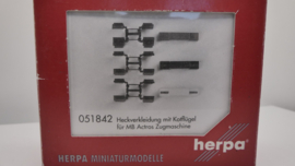 Herpa 1:87 H0 Mercedes Actros afscherming spatborden onderdelen ovp 051842