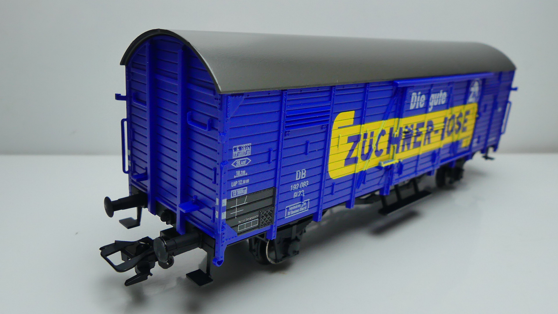 Märklin H0 Goederenwagon gesloten Märklin DB Züchner-Dose Jahreswagen 2023 ovp 48173