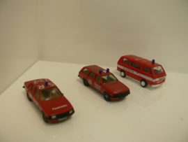 Herpa 1:87 feuerwehr automodellen verschillende uitvoeringen