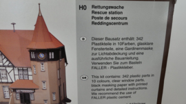 Faller H0 1:87 bouwdoos Reddingscentrum Hulpdienst gebouw ovp 130991