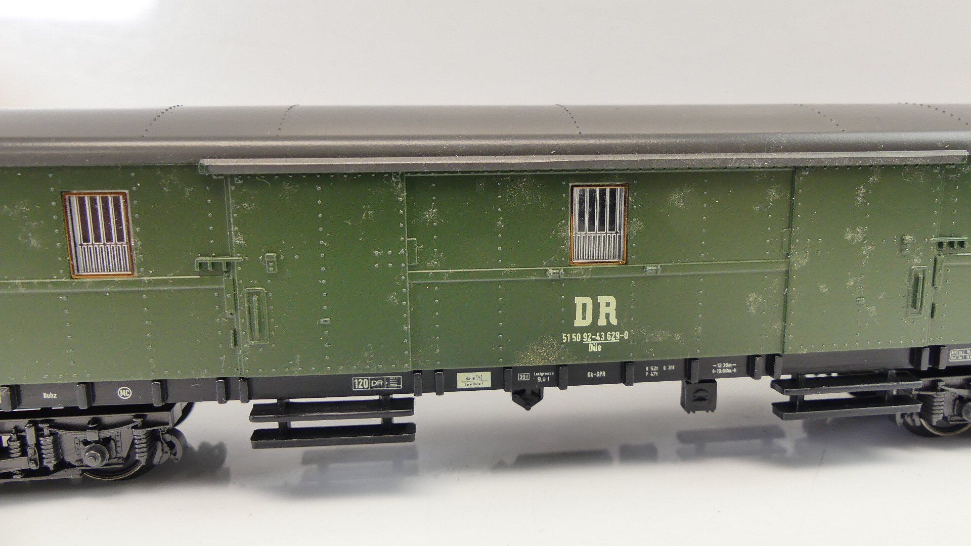 Märklin H0 Goederenwagon DR Bagage / Gepäck rijtuig ovp 4379