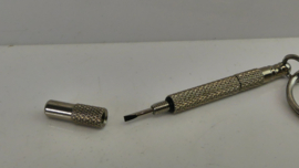 Märklin mini schroevendraaier plat + winkelmunt aan hanger