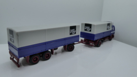 Herpa 1:87 H0  vrachtwagen Mercedes Textil Gruppe Hof ovp
