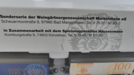 Märklin  H0 1:87  sonderserie der weingärtnergenossenschaft Markelsheim 100 Jahre ovp 4415.118/119
