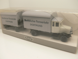 Roskopf RMM 1:87 H0 Vrachtwagen MAN Westfälischer Fernverkehr Dortmund ovp 37302