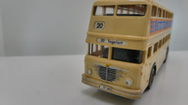 Wiking 1:87 H0 Büssing BVG dubbeldekker Berlin BERU Zünderkerzen