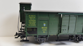 Märklin H0 1:87  gesloten goederenwagen met remmerhuis K.Bay.Sts.B OVP 4882