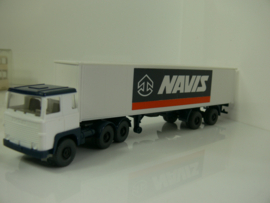 Wiking 1:87  vrachtwagen container vervoer Navis ovp 25 520