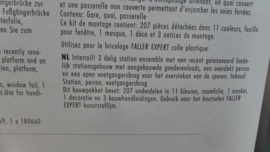 Bouwpakket H0:  Faller Actieset Bahnhoff Duningen ovp 190066