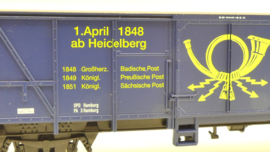 Märklin H0 Gesloten goederenwagon PMS 61-02 Bahnpost-Sonderwagen 1998 ovp 47368