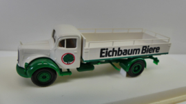 Brekina 1:87 H0 Mercedes Oldtimer vrachtwagen Eichbaum Biere ovp