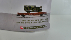 Märklin  H0 1:87 4MFOR KBS 443 met 5 tonner  goederenwagon DB ovp 46955