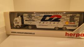 Herpa 1:87 H0 vrachtwagen Motorsport Mercedes Benz  AMG D2  ovp 036290