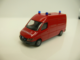 Herpa Exclusiv 1:87 HO Mercedes Benz Sprinter Feuerwehr 2014 uitgave ovp 273893