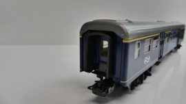 Märklin H0 personenwagon NS 1e klasse met reclamebanen ovp 4117 Met originele reclame stickervel