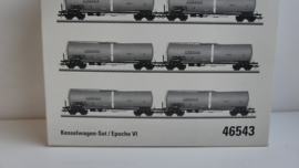 Märklin H0 Ketelwagenset Nacco 6 delig ovp 46543