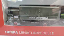 Herpa 1:87 H0 vrachtwagen BÜSSING LU 11/16 4x2 Adam Offergeld ovp 310871