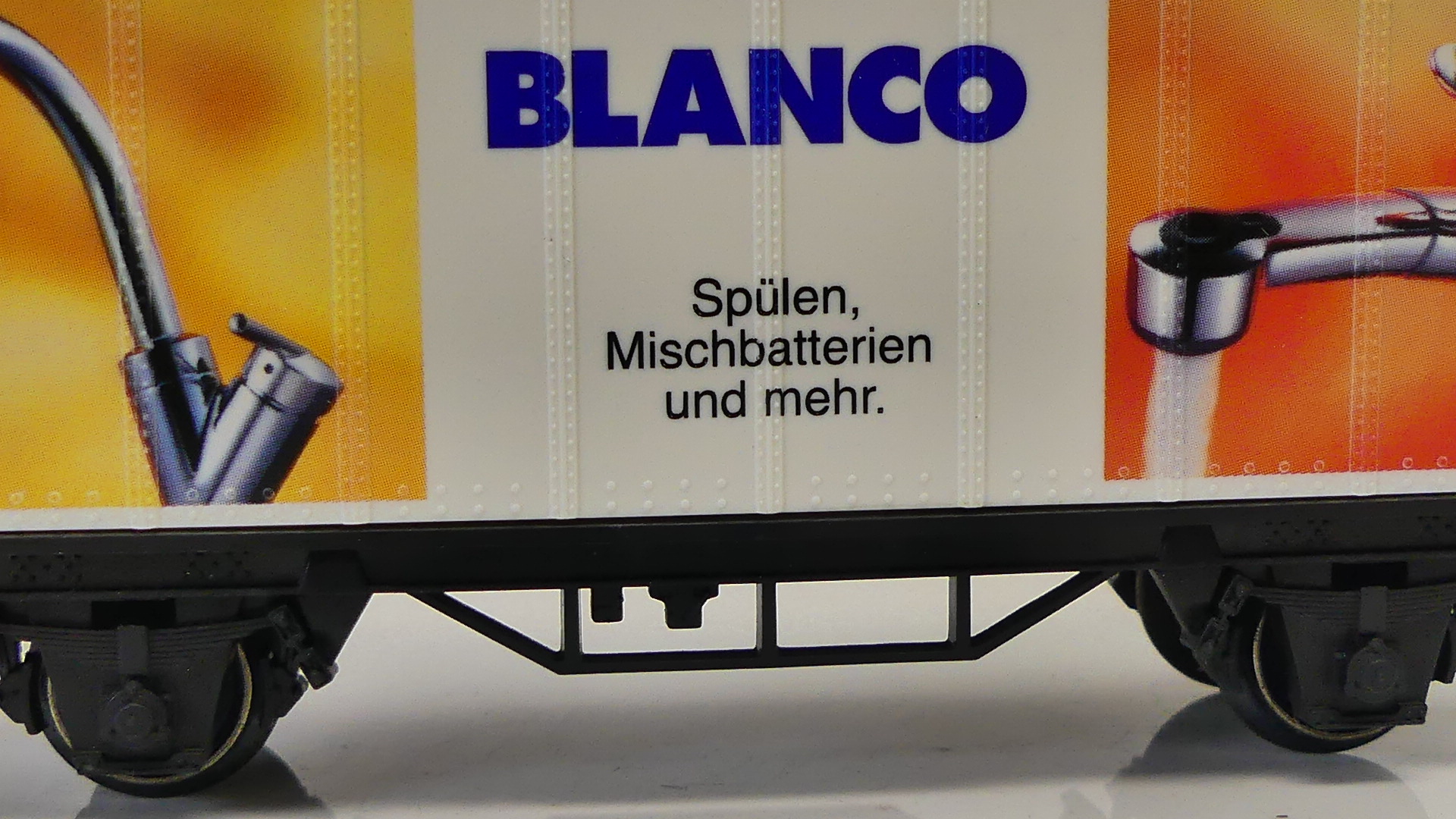 Märklin H0 goederenwagon Containerwagon Blanco Spülen Mischbatterien und Mehr ovp