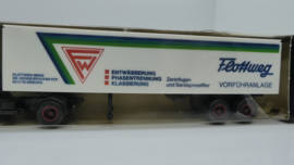 Herpa 1:87 H0 vrachtwagen Mercedes Flottweg ovp