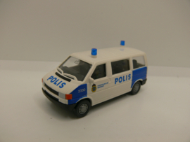 Roco 1:87 H0 Set Zweden, VW T3 + VW T4 transporter Polis Sweden ovp 2520