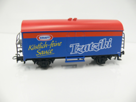 Märklin H0 goederenwagen opdruk Kraft Remoulade / Tzaziki  OVP 4415 / 96718