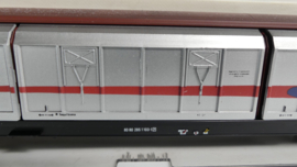 Electrotren H0 1:87 Goederenwagon Habis Schuifwandwagen DB Transfesa ovp 5518