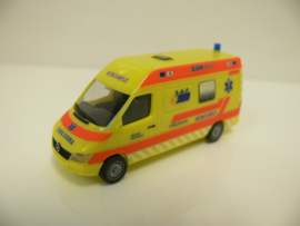 Herpa 1:87  ZEER EXCLUSIEF !! Mercedes Benz  ambulance Kijlstra Drachten Oosterwolde SAF ovp 200033