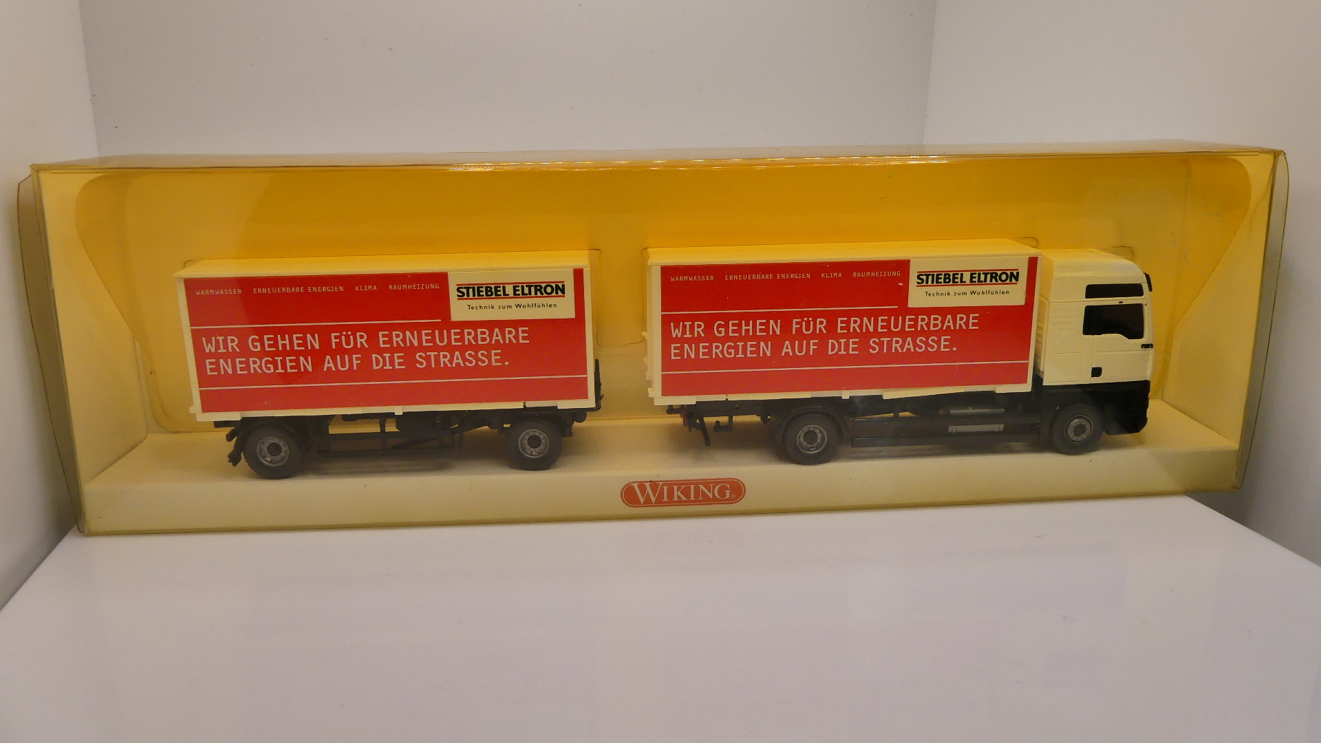 Wiking 1:87 H0  vrachtwagen MAN Stiebel Eltron ovp 573 09 42