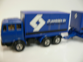 Efsi 1:87 H0 vrachtwagen Mercedes JP Janssen BV Textiel Transport