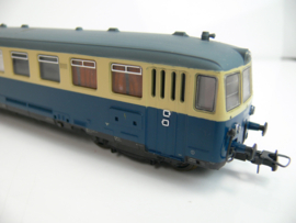 Lima  H0 dieseltreinstel Railcar Cremé blauw DB BR 515 gelijkstroom analoog ovp 201217