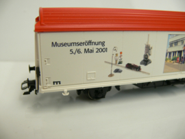 Marklin H0 schuifwandwagen Marklin museum Heropening Mei 2001 ovp 94088