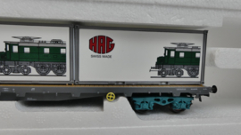 HAG H0 Goederenwagon SBB Flachwagen Sgss ovp  388 AC