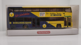 Wiking 1:87 H0 MAN Dubbeldekker Stadsbus BVG Berlin 2000 ovp 731 03 40