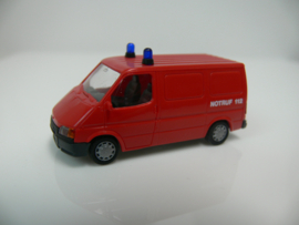 Rietze 1:87 Ford Transit Notuf 112 Feuerwehr