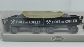 Roskopf  H0 1:87 Tractor Holz und Kohlen ovp 38101