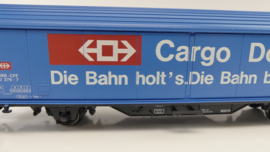Märklin H0 goederenwagon Schiebewandwagen Cargo Domicile 225 0 276-7 SBB  ovp 4735