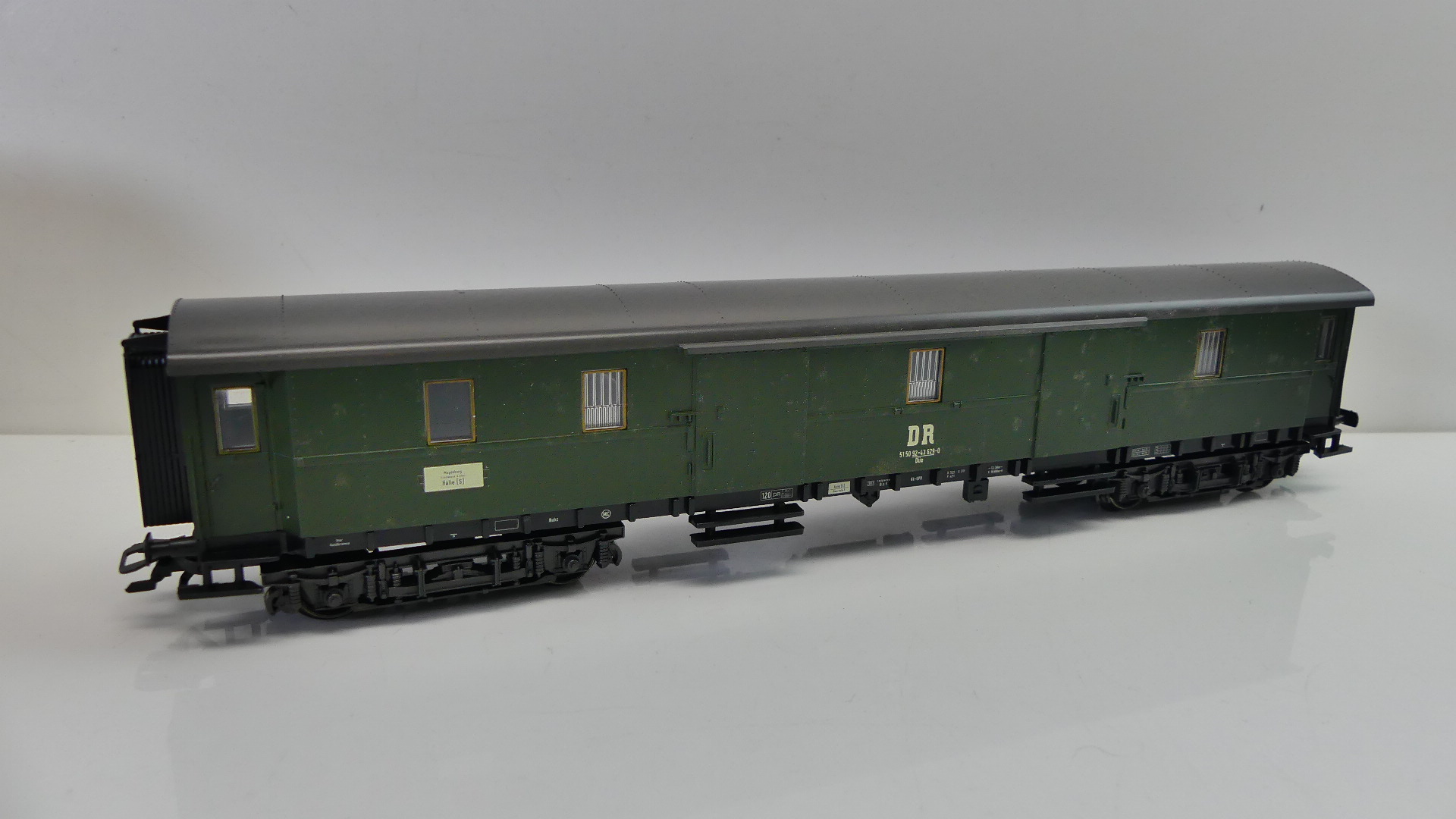 Märklin H0 Goederenwagon DR Bagage / Gepäck rijtuig ovp 4379