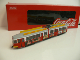 RIvarossi H0 Duewag Tram Coco Cola zomer tram Lijn 1 ovp HR2756 Gelijkstroom