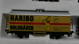 Märklin H0 3 exklusive Leckerbissen Koelwagen set Ritter, Haribo, Milka + Milka koe ovp 84418