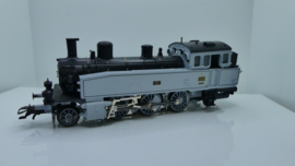 Märklin H0 Stoomloc Klasse T5 grijs locnr 1208  K.W.St.E wisselstroom delta ovp 3412