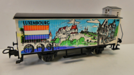 Märklin H0  Goederenwagon uit Europa Serie 91 Luxemburg  wagon met remmershuis 84488