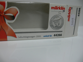 Märklin H0  Container Geburtstagswagen Unicef 2000 OVP 44266