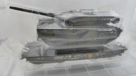 Märklin  H0 1:87 4MFOR Flachwagen met Panzer Leopard 2 A6 DB ovp 48711
