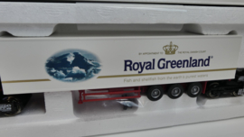 Roco H0 goederenwagon Kombirail DB dubbele set Pirelli / Royal Greenland ovp 1924