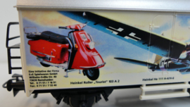 Marklin H0 Koelwagon Heinkel Roller + He 111 ovp