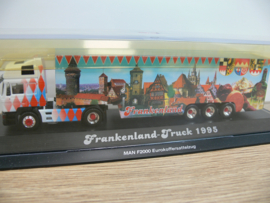 HERPA MAN F2000 Frankenland Truck 1995 ovp Gelimiteerd.