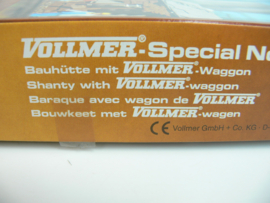 Vollmer H0 bouwpakket + goederenwagon DB opdruk Vollmer Special NO 2  ovp  5629