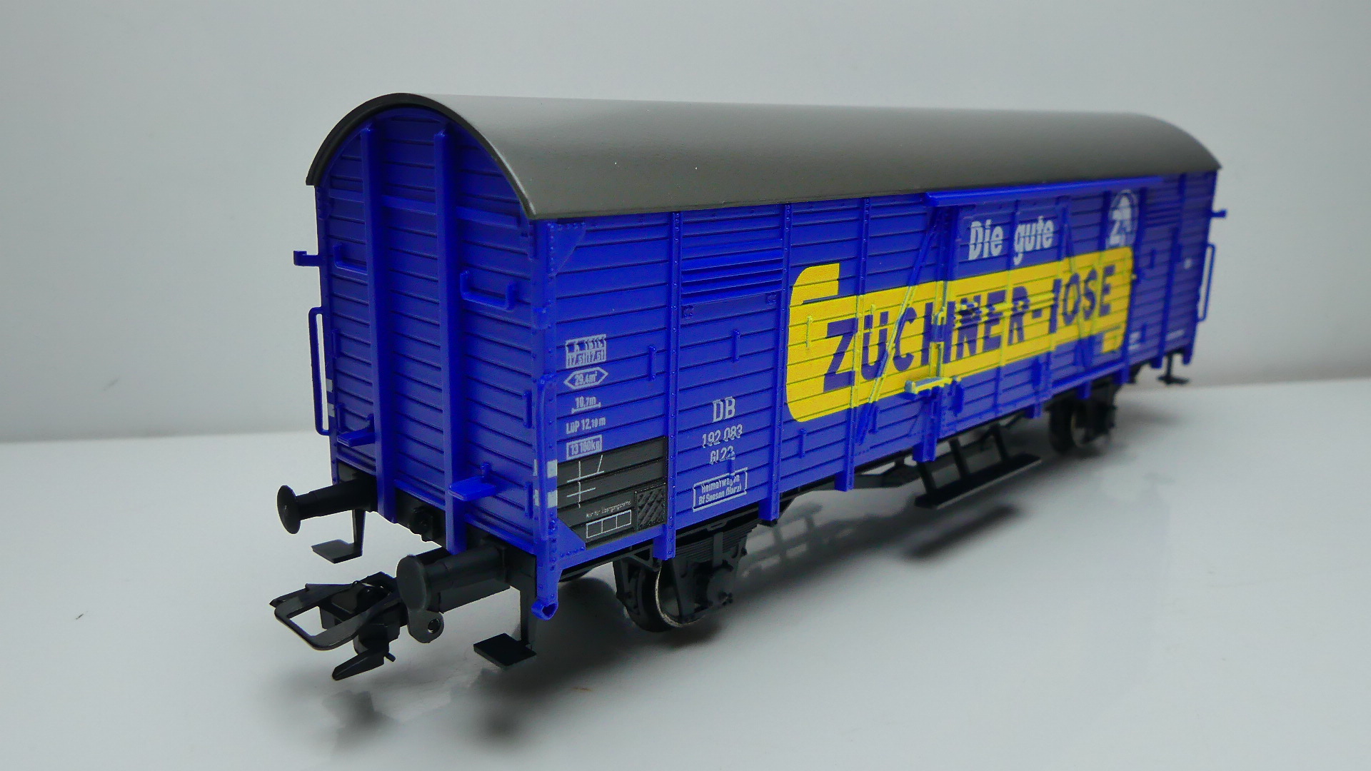 Märklin H0 Goederenwagon gesloten Märklin DB Züchner-Dose Jahreswagen 2023 ovp 48173