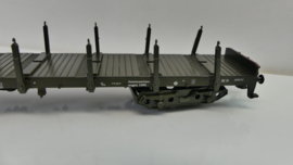Märklin H0 goederenwagon röngenwagen met vrachtauto postmuseumswagon 1995 ovp 84668 PMS 63-06