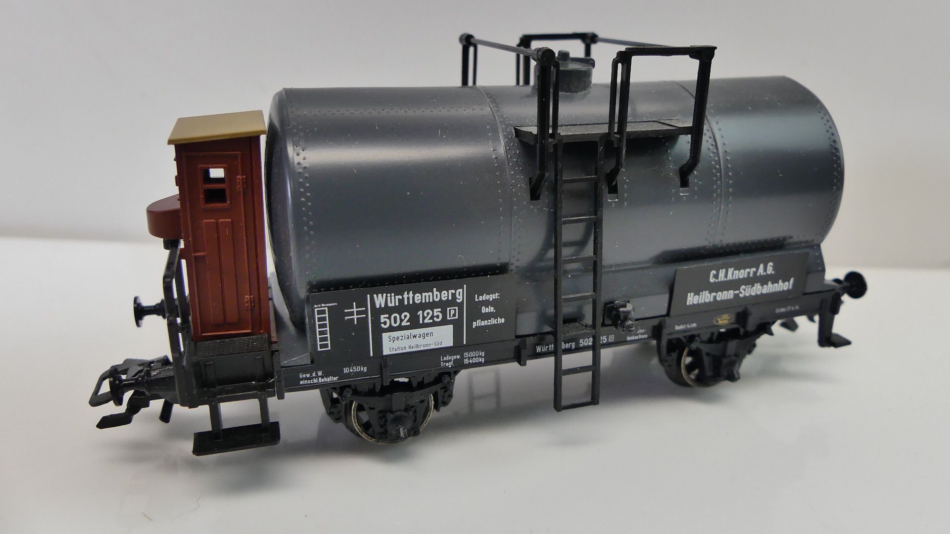 Märklin H0 goederenwagon  tankwagon Württemberg C.H. Knorr AG Heilbronn  502 125